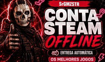 CONTAS STEAM OFFLINE | JOGOS TRIPLO A | ENTREGA AUTOMÁTICA | MELHOR PREÇO!
