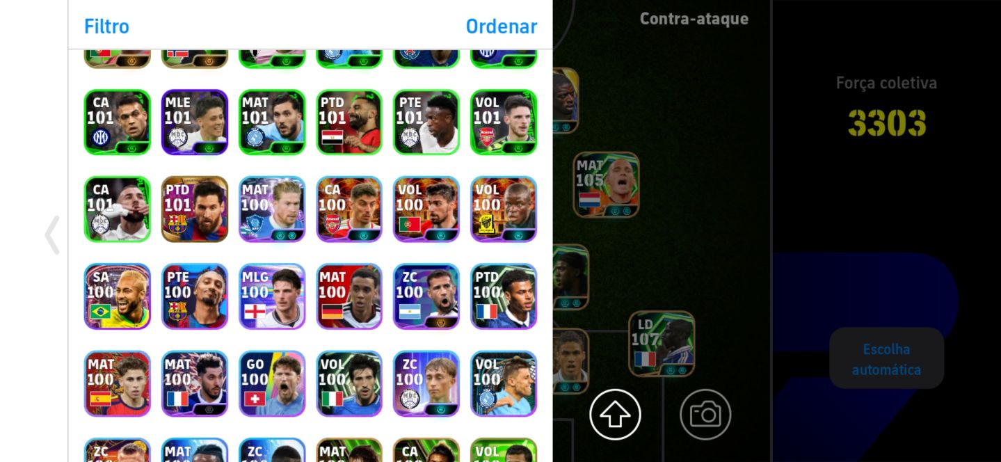 CONTA EFOOTBALL FULL META 2027 | PELÉ 108/ CR7 107/ ZOLA 107 ENTRE OUTROS