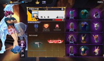 Conta Free Fire 8 Anos | Ragnarok Raro + 580 peita | Prime 6 | +12K Likes