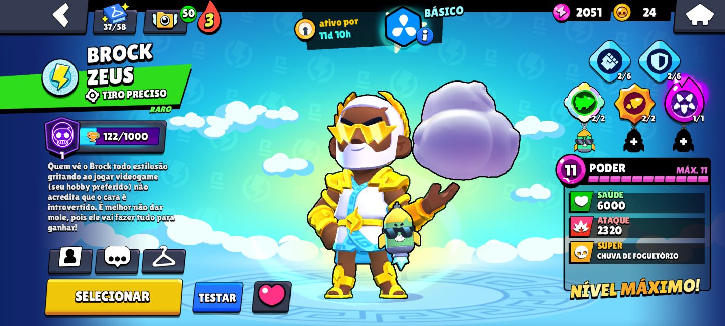 Conta de brawl stars 2021| 80 K de troféus