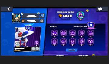 BRAWL STARS CONTA LENDÁRIA | 4.254 VITÓRIAS 3x3 + 6.206 RANQUEADO