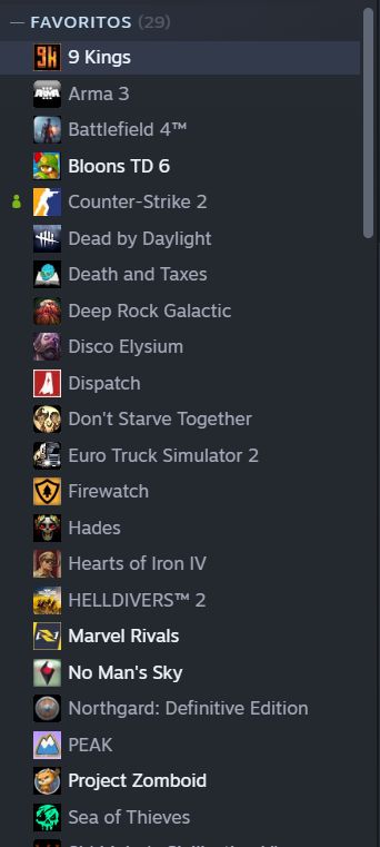 Conta steam com diversos jogos