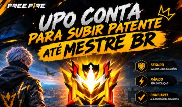 UPO CONTA DE FREE FIRE ATÉ O MESTRE!
