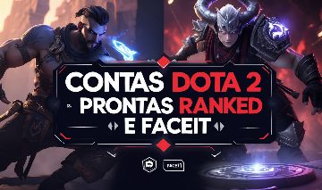 Contas de DOTA 2 Prontas Para o Competitivo e Faceit [ ENTREGA AUTOMATICA ]