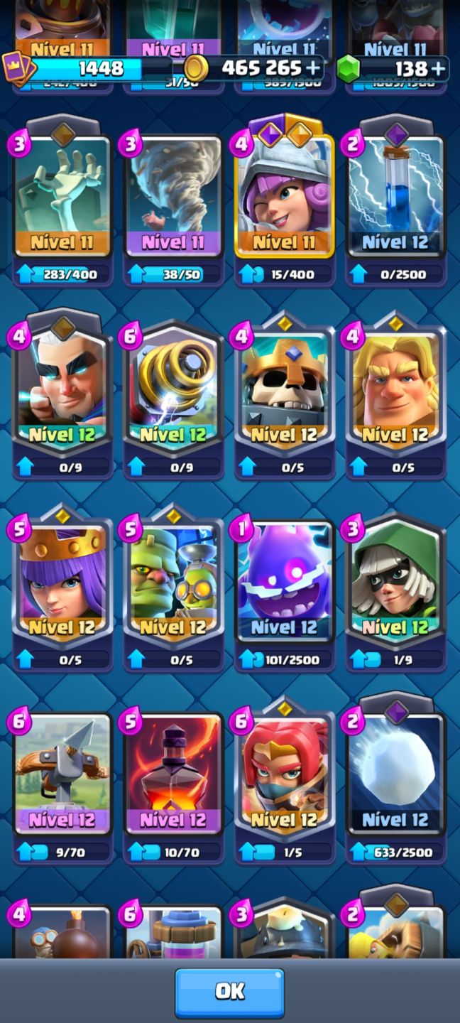 CONTA CLASH ROYALE 10.5K DE TROFÉUS
