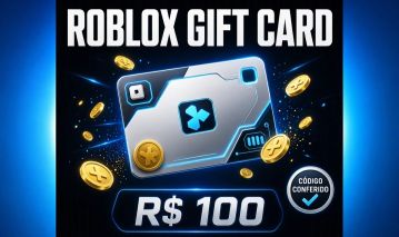Gift Card Roblox R$100 Por R$85, Melhores Preços!!