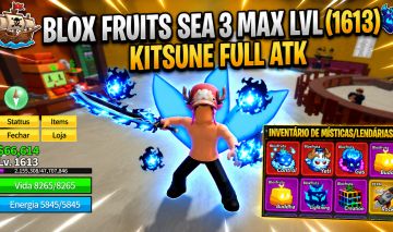 BLOX FRUITS LV1613 | KITSUNE FULL ATK | +1 STORAGE | FRUTAS MISTICAS/LENDARIAS