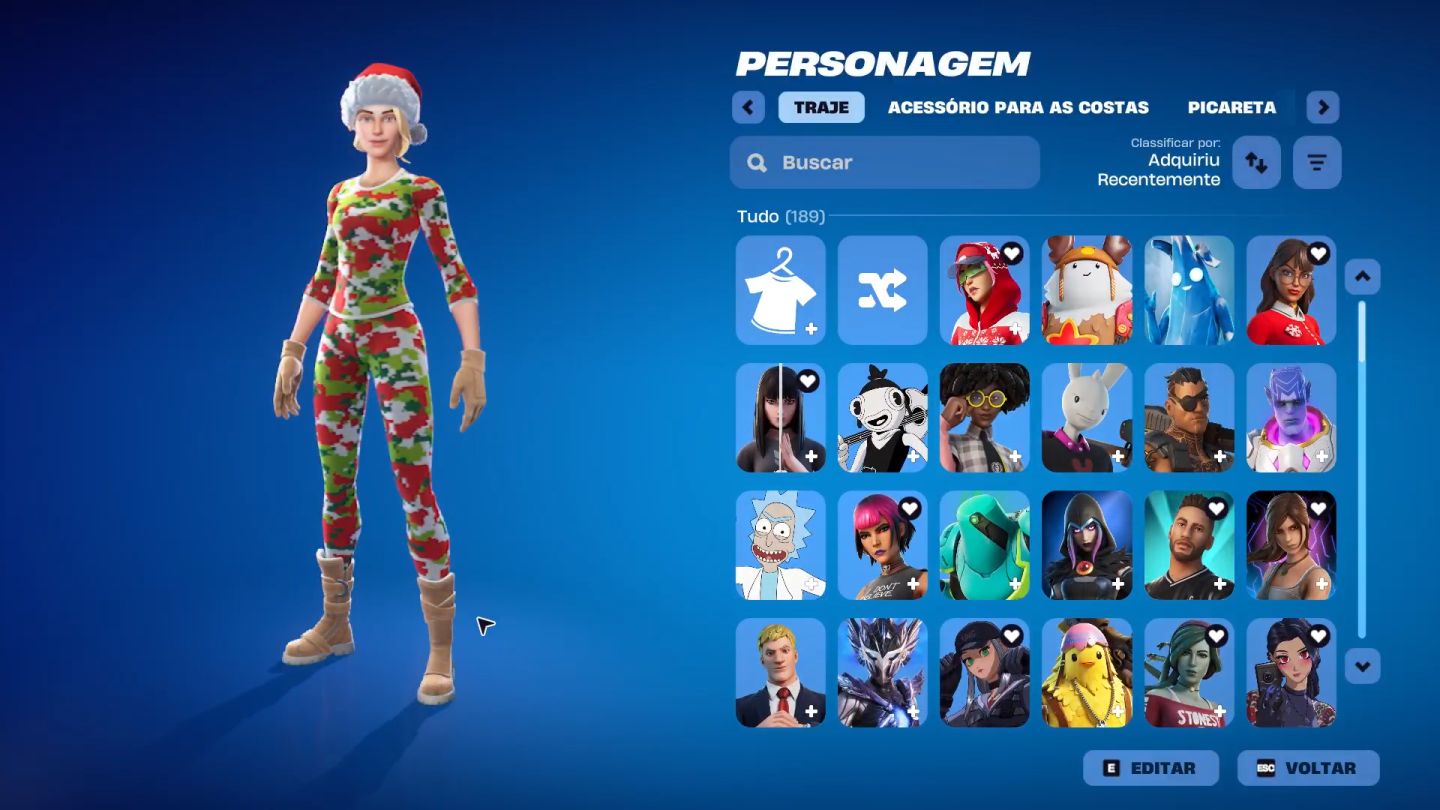 CONTA FORTNITE COM SALVE O MUNDO, TRAVIS , GLOW ETC