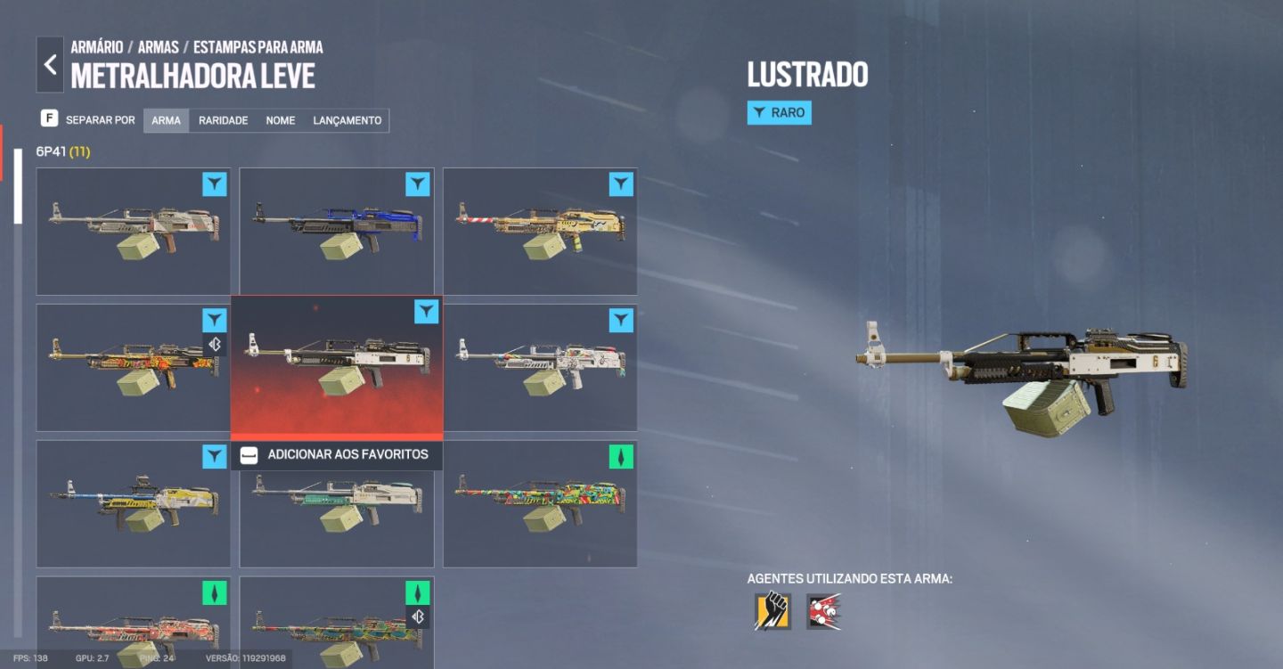 Conta Rainbow Six - Nível 493