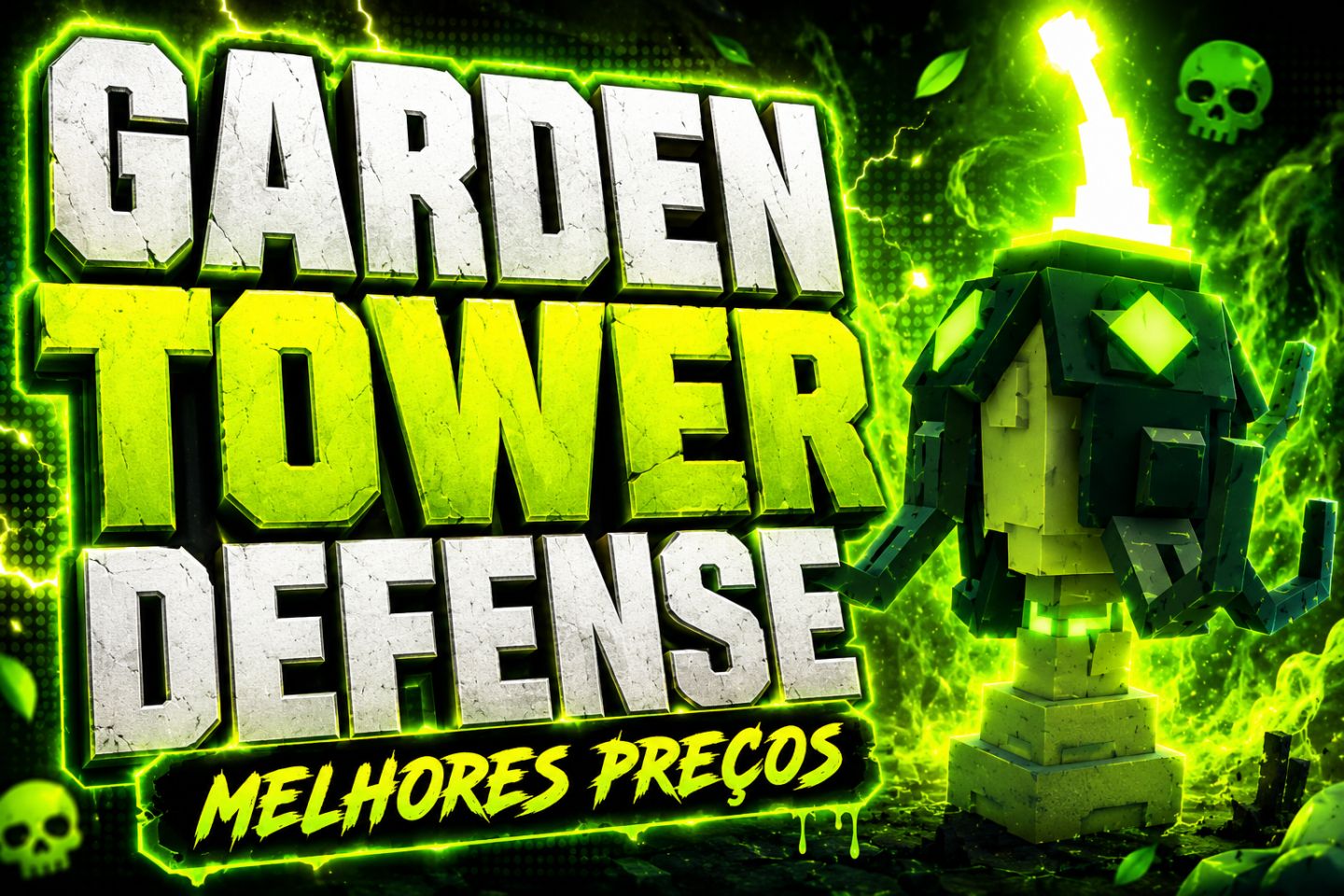 [MAIS BARATO] GARDEN TOWER DEFENSE | BLACK FRIDAY | 90% OFF