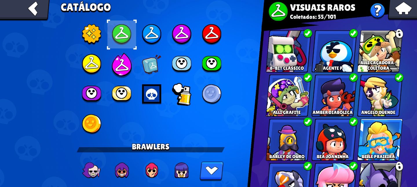 [40 HIPERCARGAS!] 174 SKINS + 76 BRAWLERS + 36.821 BLINGS - BRAWL STARS + BARATO