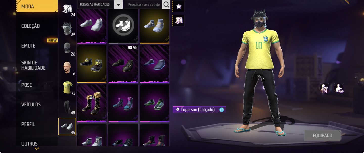 Conta Freefire (Passe do Sonho lapidado e muito mais)
