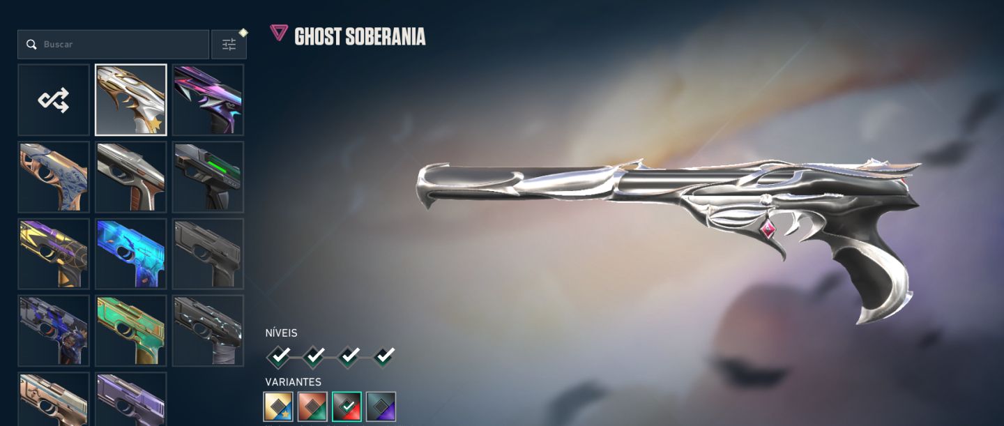Conta valorant com skin champions 2023