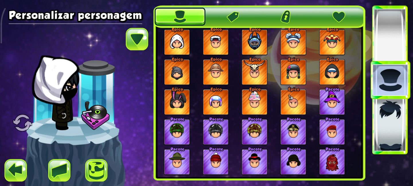 Chapéu de YT EXCLUSIVO! Conta de Bomber friends Rara, Nível 13