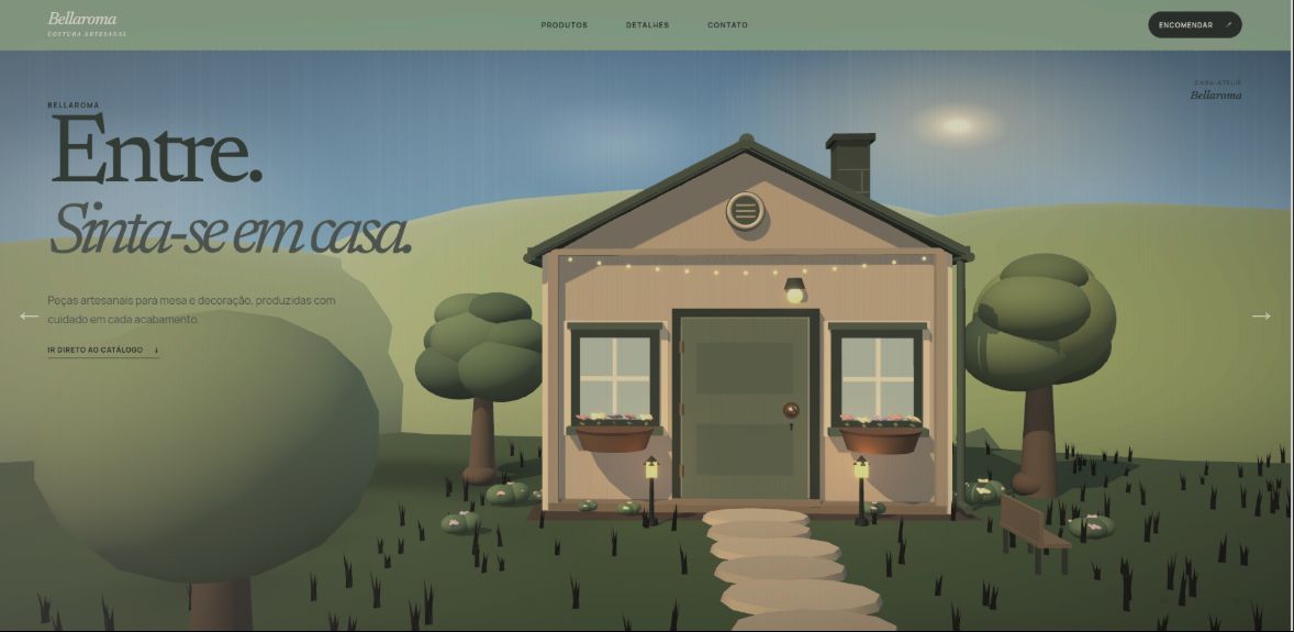 CRIO LANDING PAGES MODERNAS E IMERSSIVAS / Confira nas fotos