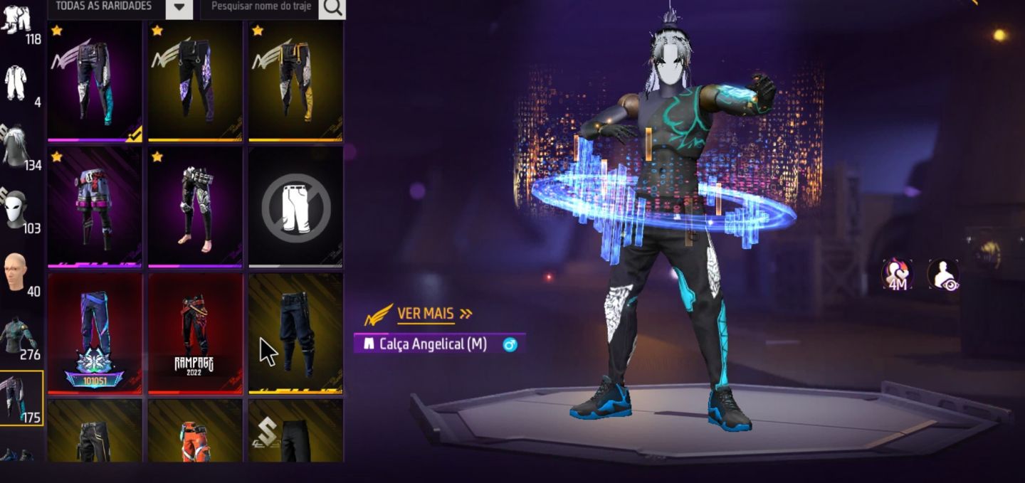 Conta free fire