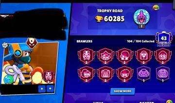 Conta de brawl intermediaria