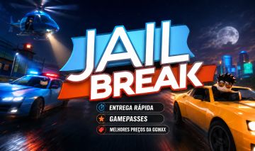 FUGA DA PRISÃO JAILBREAK VIP SACO FORÇA CRIME STEREO ITENS XP LOJA GIFT TRADE GP