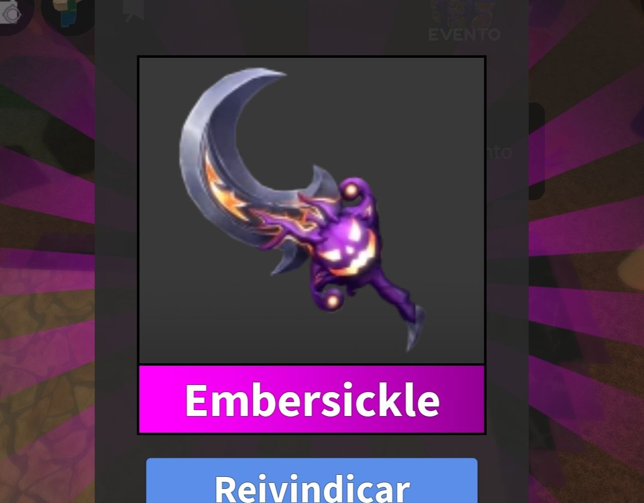 VENDENDO NOVA FACA MM2 - EMBERSICKLE