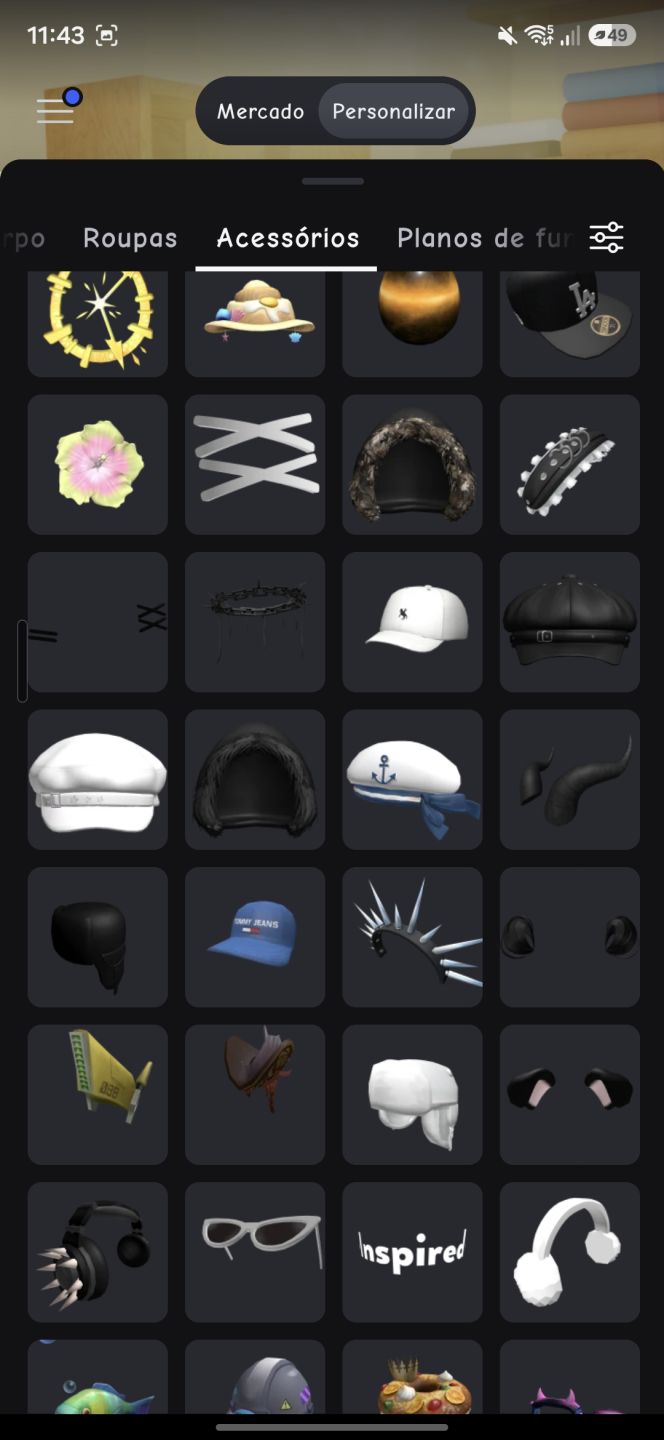 CONTA COM 65K+ ROBUX GASTOS + ITENS + ITENS EM JOGOS. POR 40% DE DESCONTO.