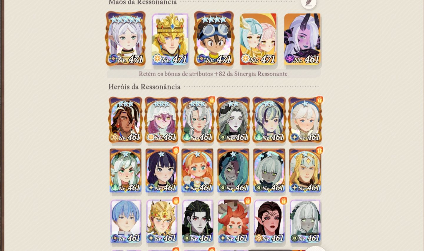 Conta AFK Journey - Global Server