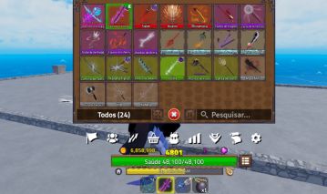 Conta de King Legacy com Tripla Katana