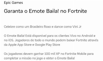 Código Emote "BAILA VINI" original