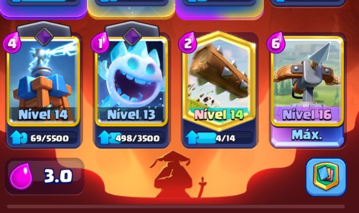 Clash Royale 9k troféus