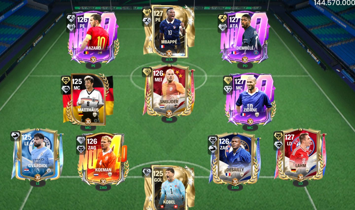 Conta, fc mobile GER 127