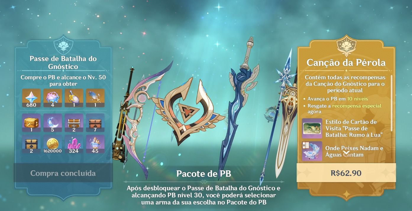 15 T5 + 11 ARMAS T5 + 2 ARMAS PASSE + PASSE + BENÇÃO // AR 57