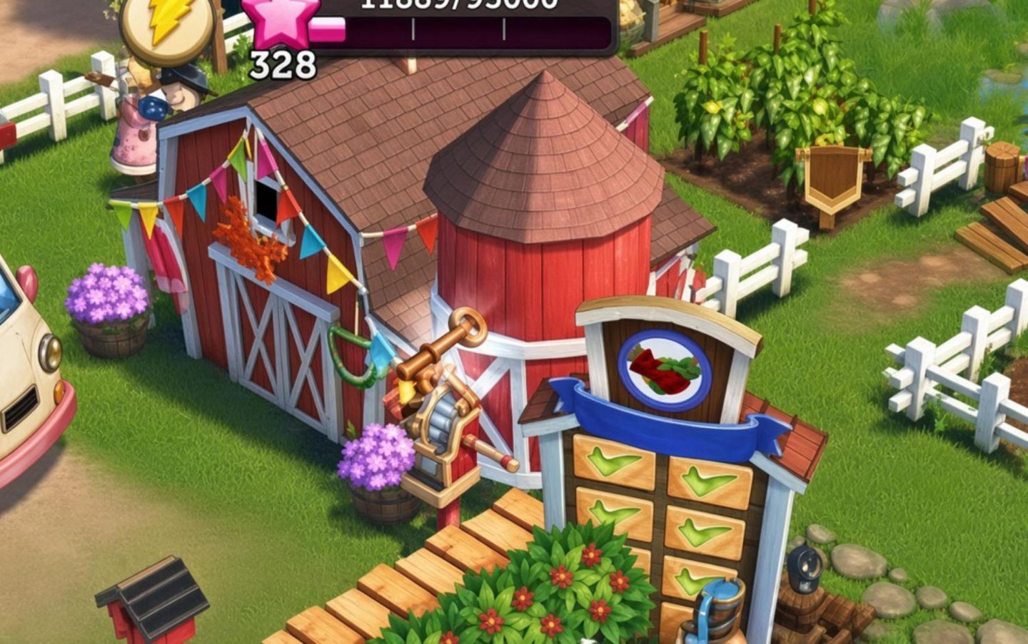 CONTA FARMVILLE 2 NIVEL 328