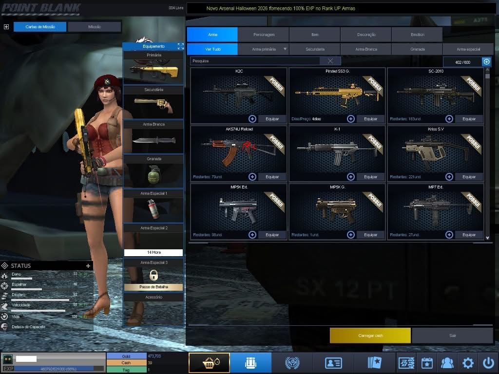 Conta Point Blank Tenente Coronel 5