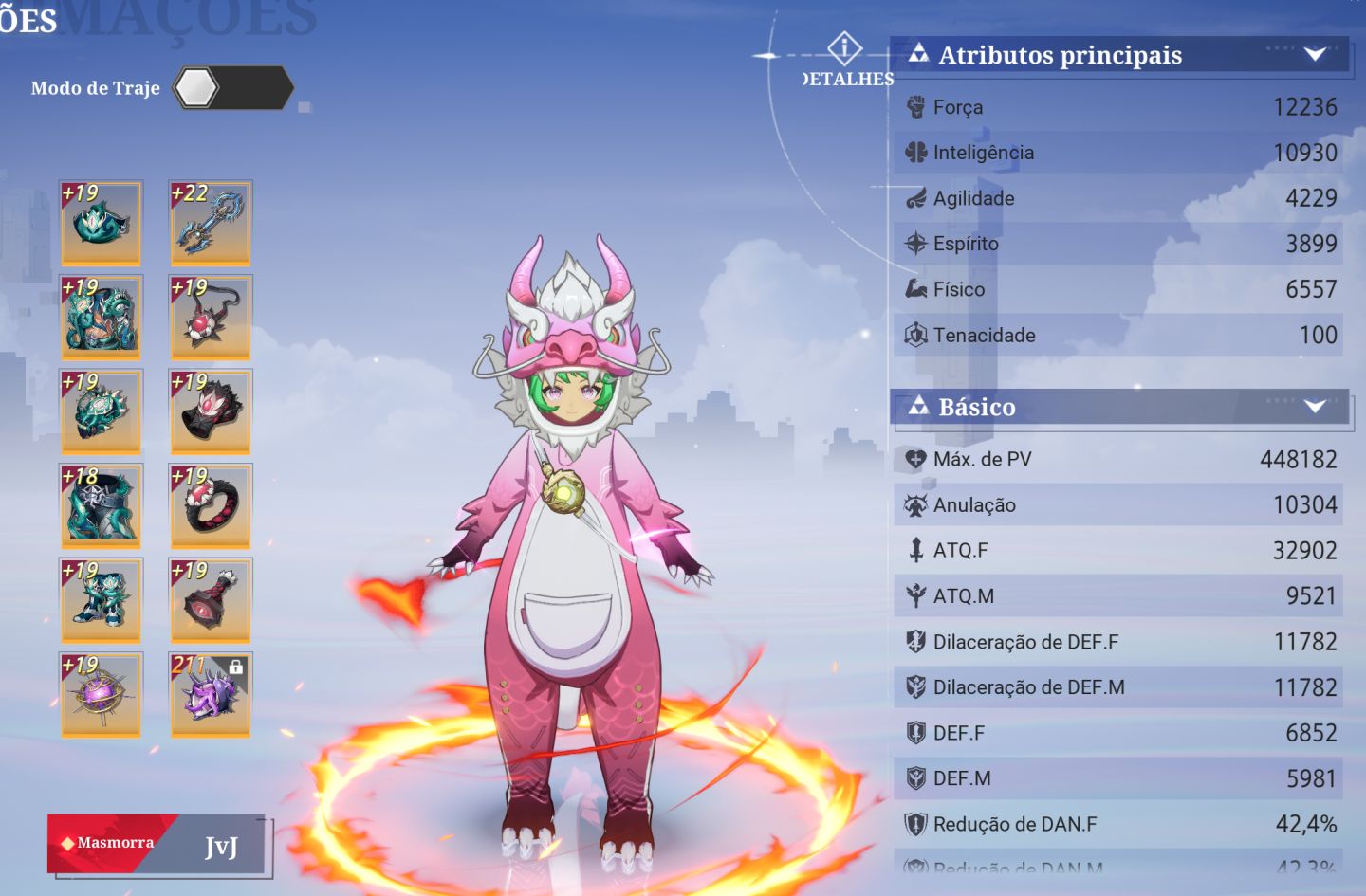 CONTA CRYSTAL OF ATLAN COM 112K - COM TODAS AS MONTARIAS, PETS E COSTUMES