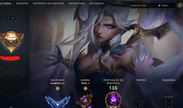 Conta do lol antiga Diamante.