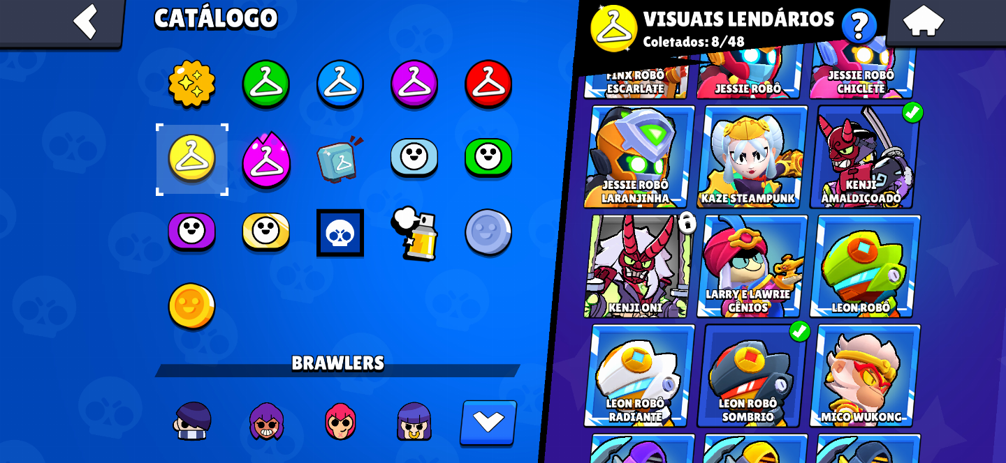 Conta Brawl Stars 19k kaze