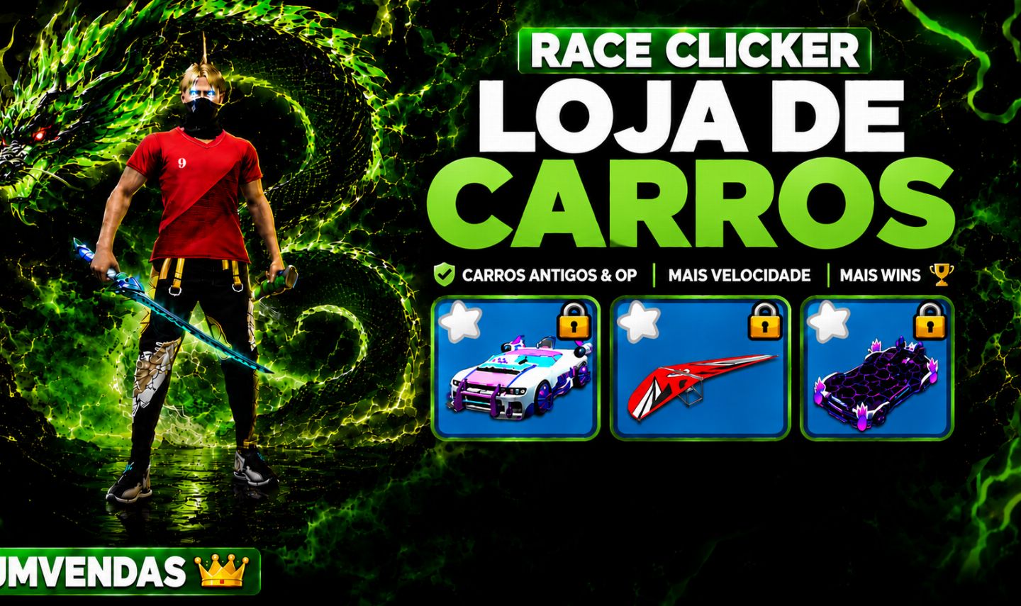 CARROS ANTIGOS & OP RACE CLICKER ROBLOX
