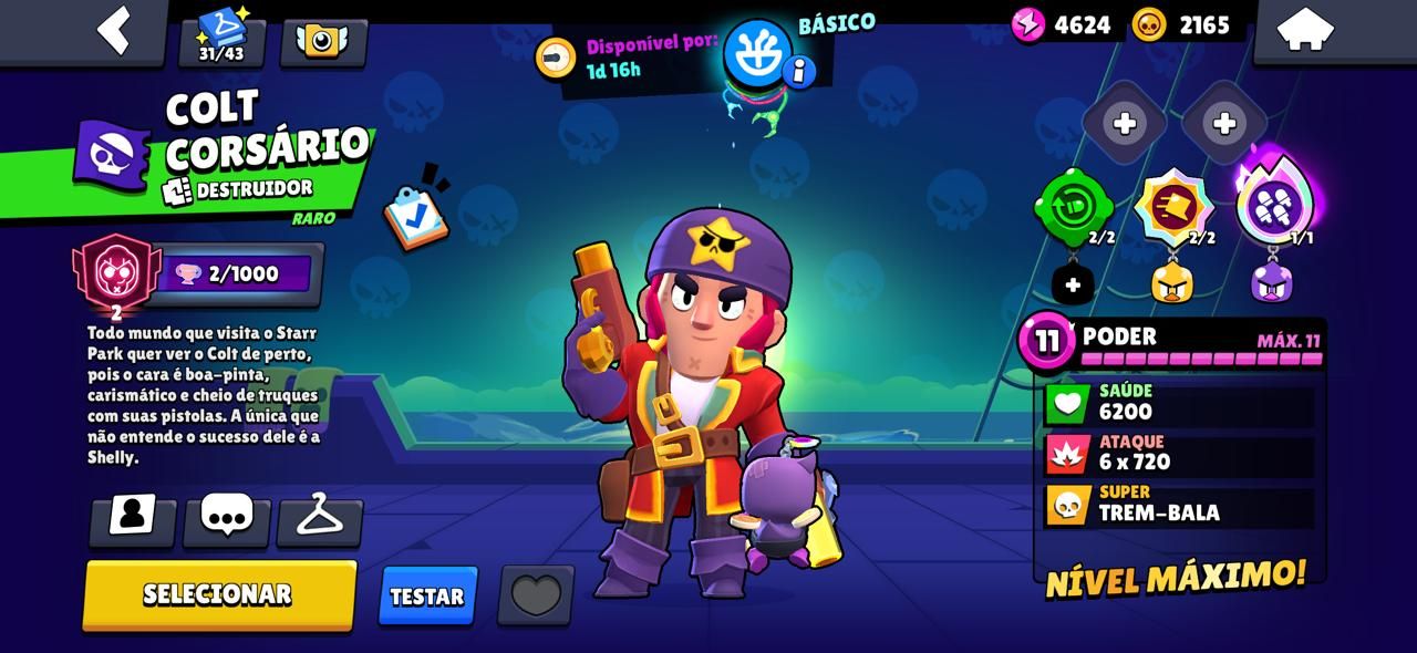 Conta Brawl muito gemada com muitos titulos.