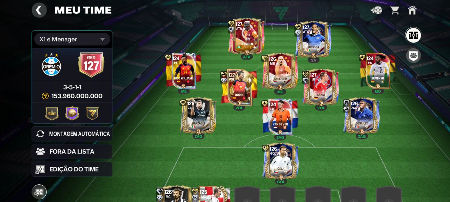 Conta FC Mobile Ger 129
