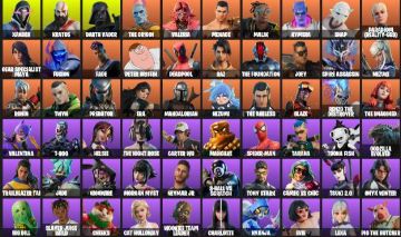 CONTA FORTNITE - 209 SKINS FULL | PODE ALTERAR E-MAIL | Kratos, DeadPool, Blaze
