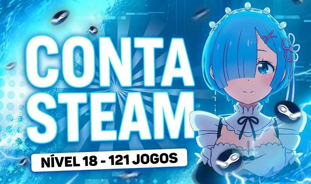 Conta Steam com mais de 121 jogos (ÚNICO DONO)