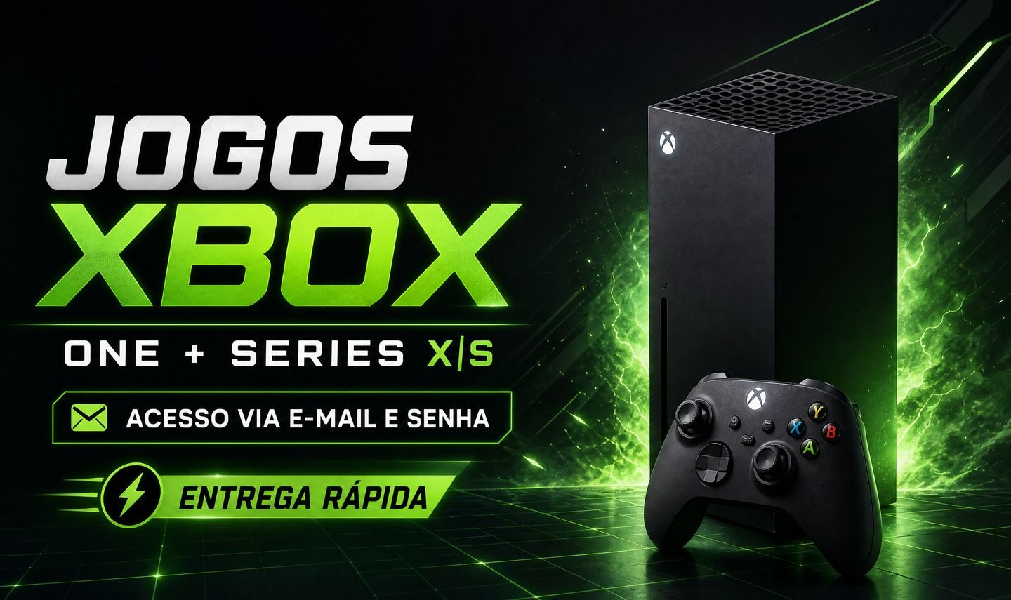 Jogos XBOX one e series x|s (via e-mail e senha) [Contas]