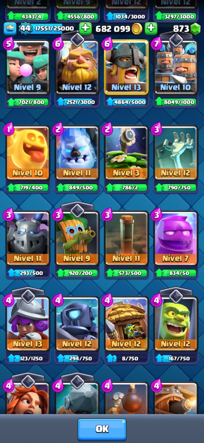 Conta rara de Clash Royale à Venda