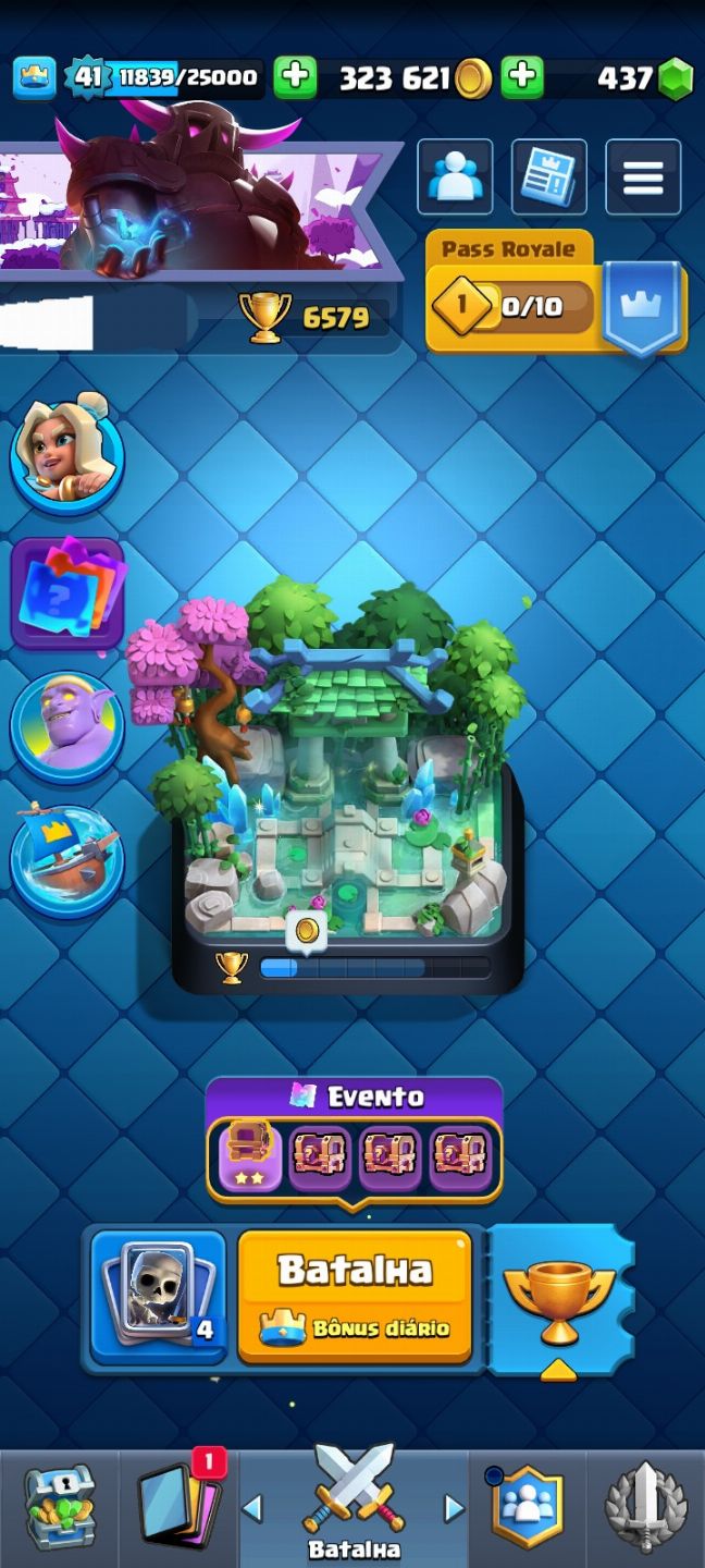 -Conta do Brawl Star boa com 28.970 troféus e incluindo a conta do Clash-