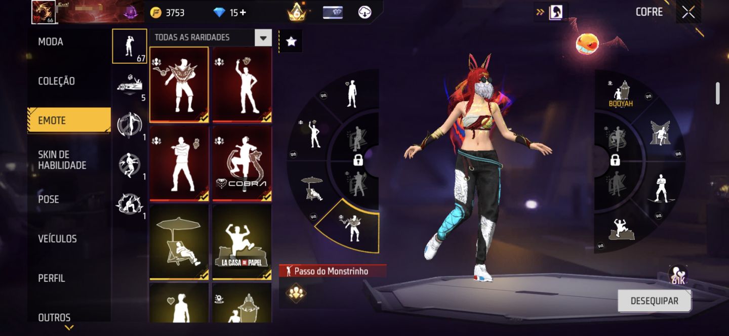 Conta gemada prime 6, com preço negociável.
