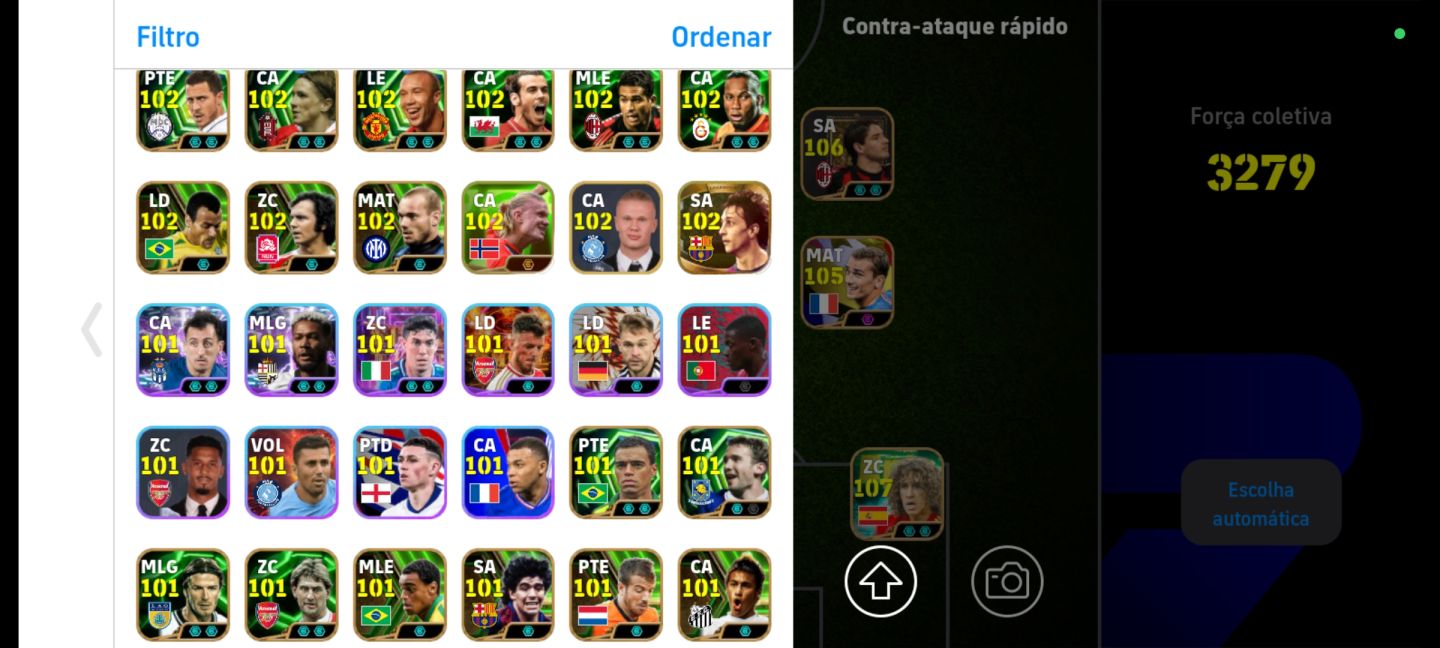 CONTA EFOOTBALL - MUITOS ÉPICOS