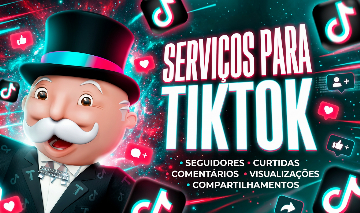 50% OFF Seguidores TikTok + Likes + Comentários