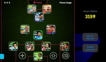 Conta eFootball Mobile|Força 3159|Beckenbauer Costacurta Neymar Santos + 5.8M GP