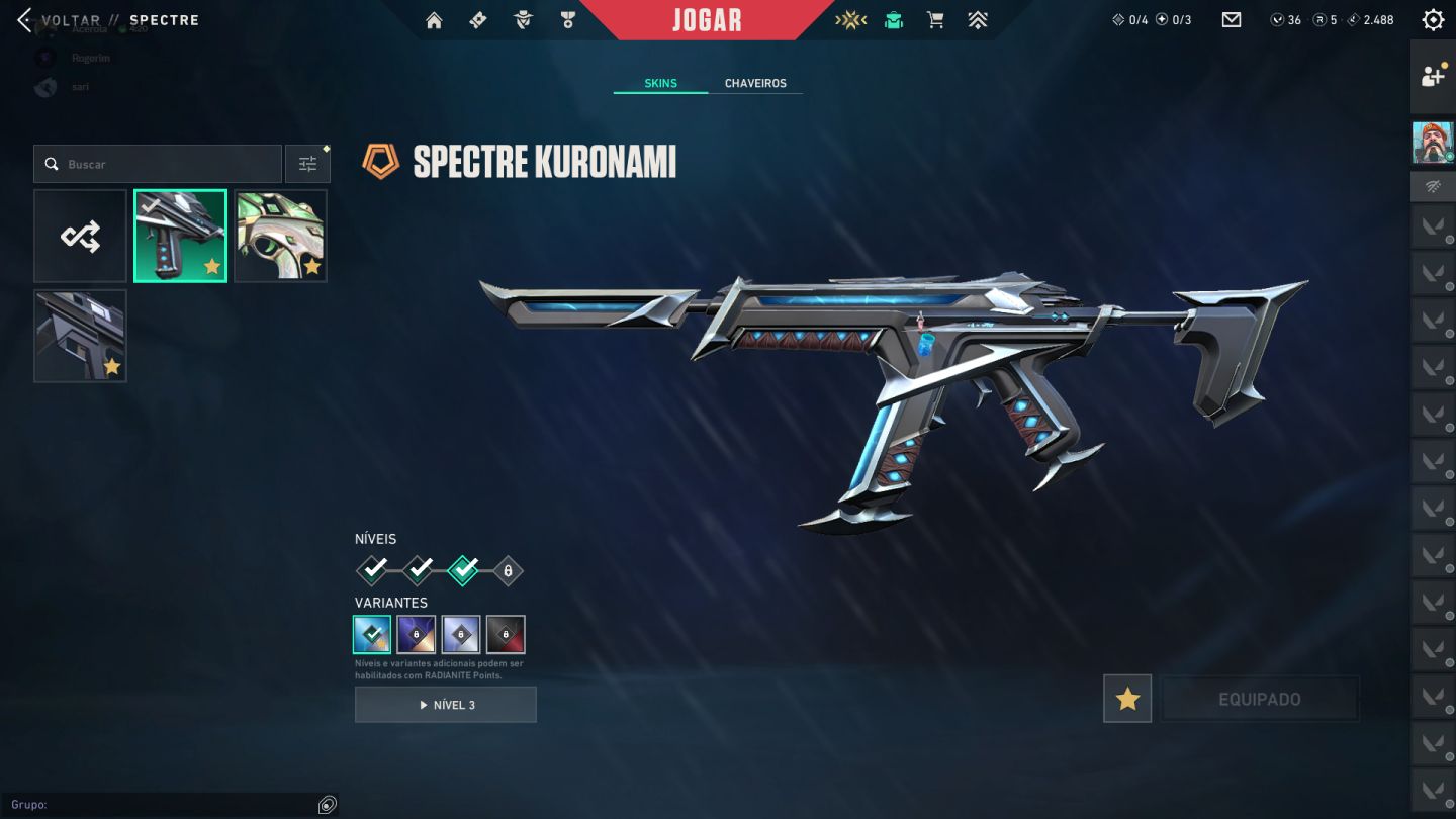 CONTA VALORANT COM TODAS SKINS FULL ACESSO 4K GASTOS