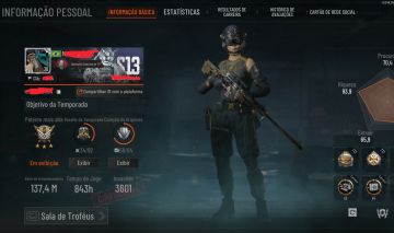 CONTA ARENA BREAKOUT À VENDA | COMPLETA E BEM EQUIPADA