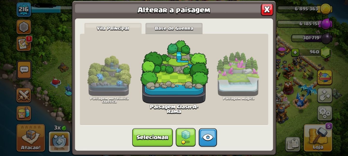 CONTA CV 16 FULL - CLASH OF CLANS (NADA PRA FAZER)